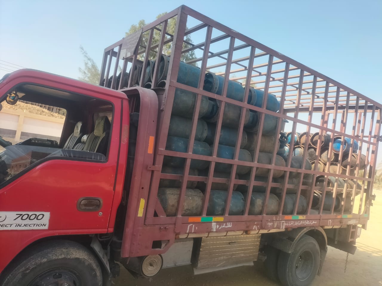 جانب من مضبوطات مديرية تموين الفيوم (5)