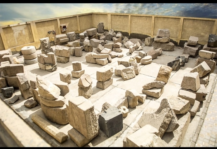 بقايا معبد سمنود بقايا معبد سمنود