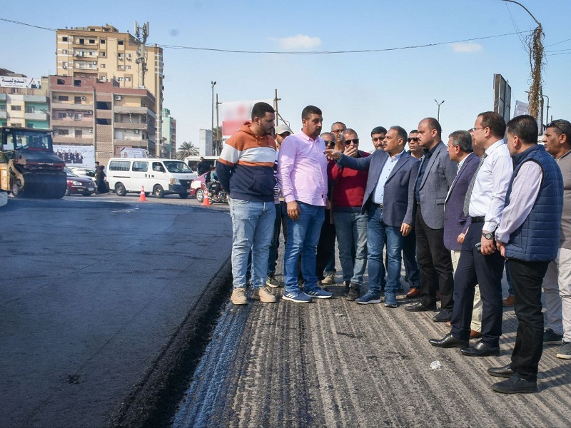 محافظ الشرقية يتفقد المشروع