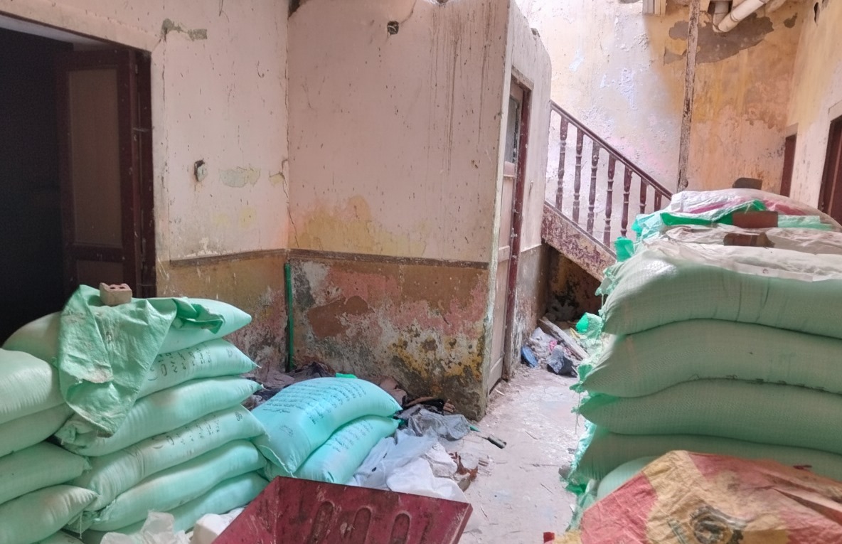 جانب من مضبوطات مديرية تموين الفيوم (2)