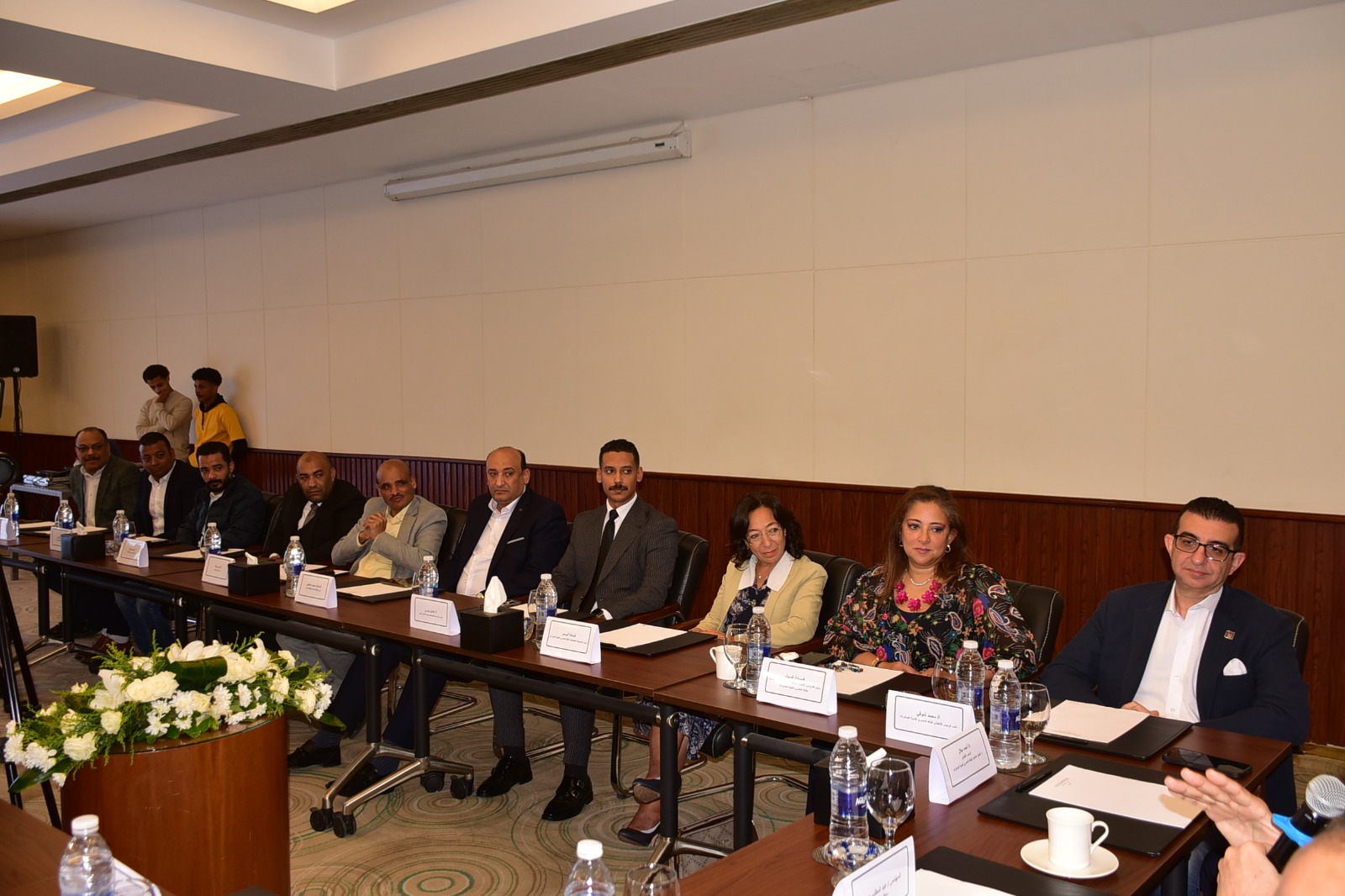 حضور بروتوكول لدعم صغار المزارعين والقادرون بإختلاف وأسرهم ومنح دراسية