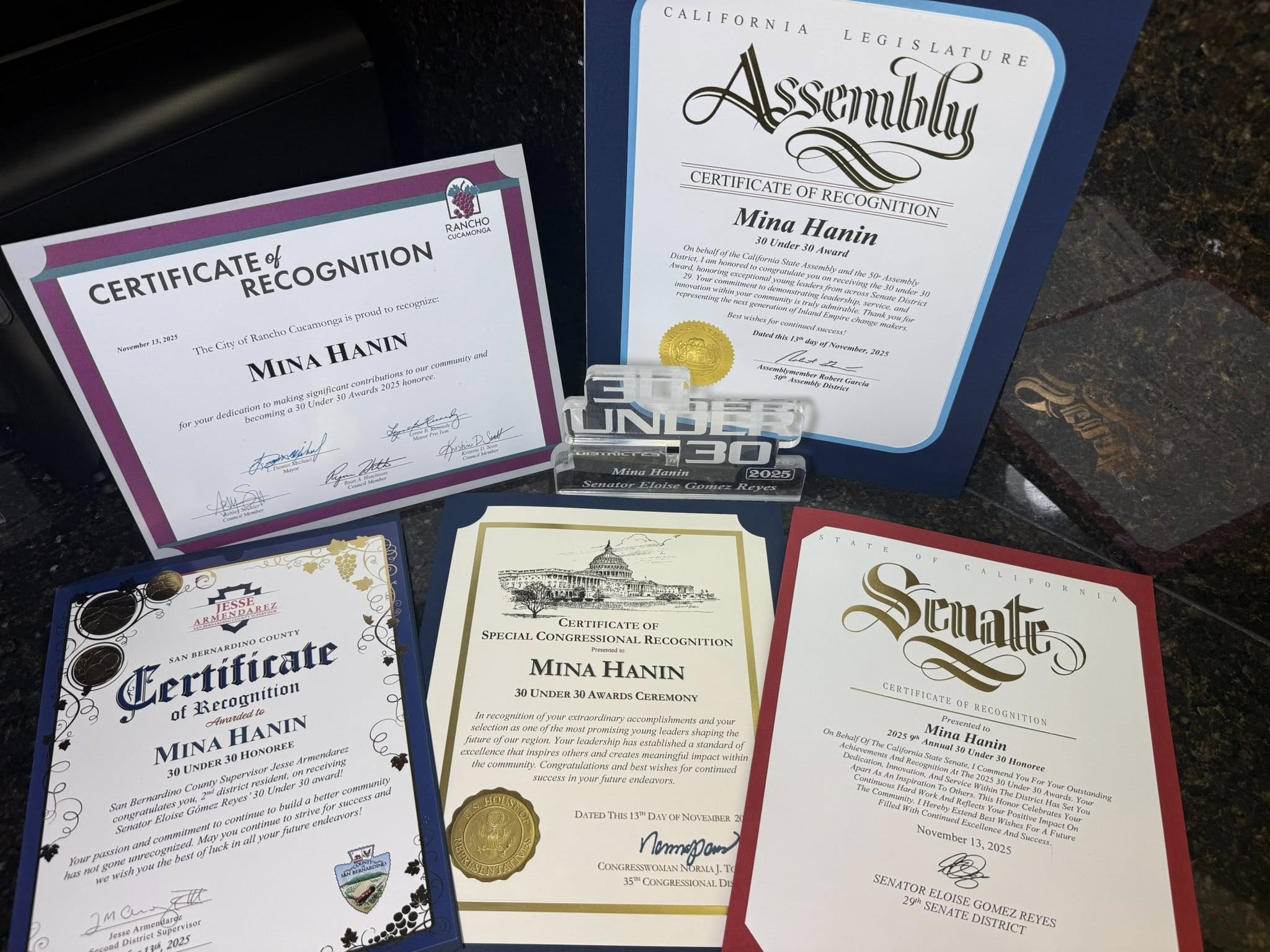 . اختيار مينا مرقص ضمن أفضل 30 شابًا في كاليفورنيا (2)