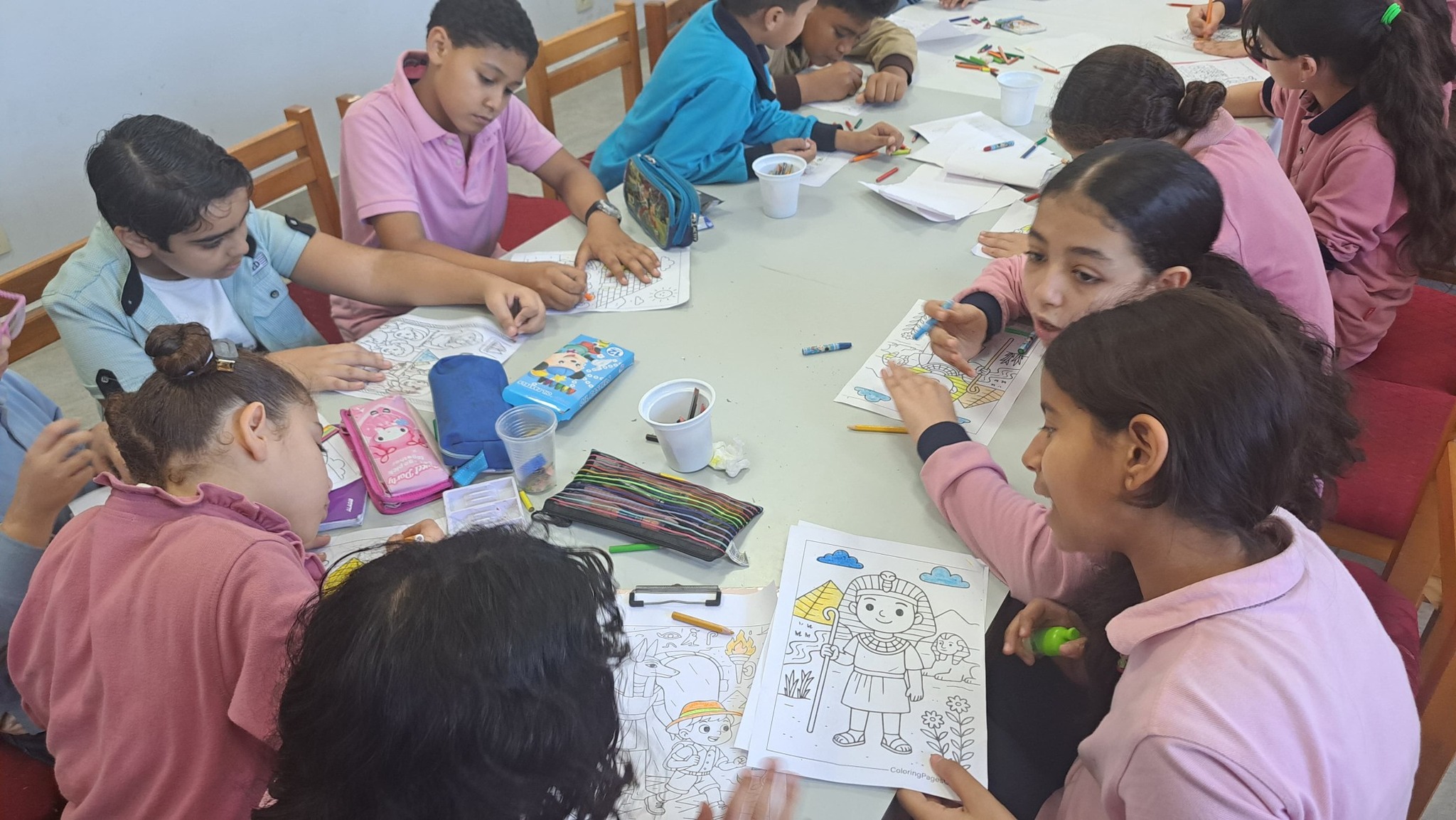 التعبير عن مقتنيات متحف كفر الشيخ بالصور التعبير عن مقتنيات متحف كفر الشيخ بالصور