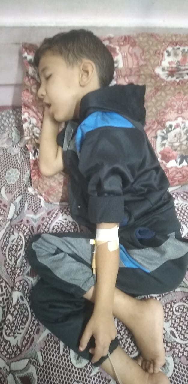 الطفل الفلسطيني يامن أبو هلال