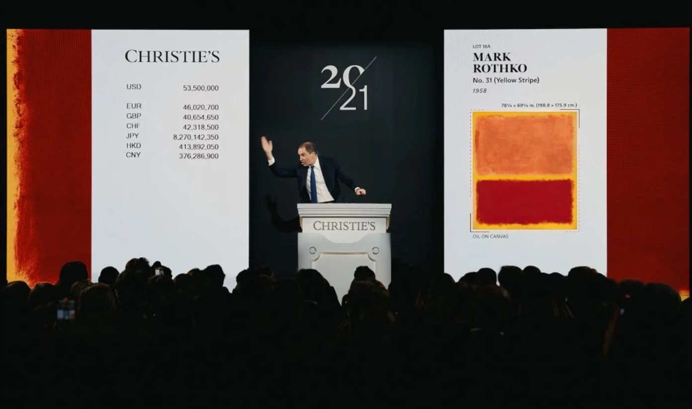 لوحة الفنان مارك روثكو