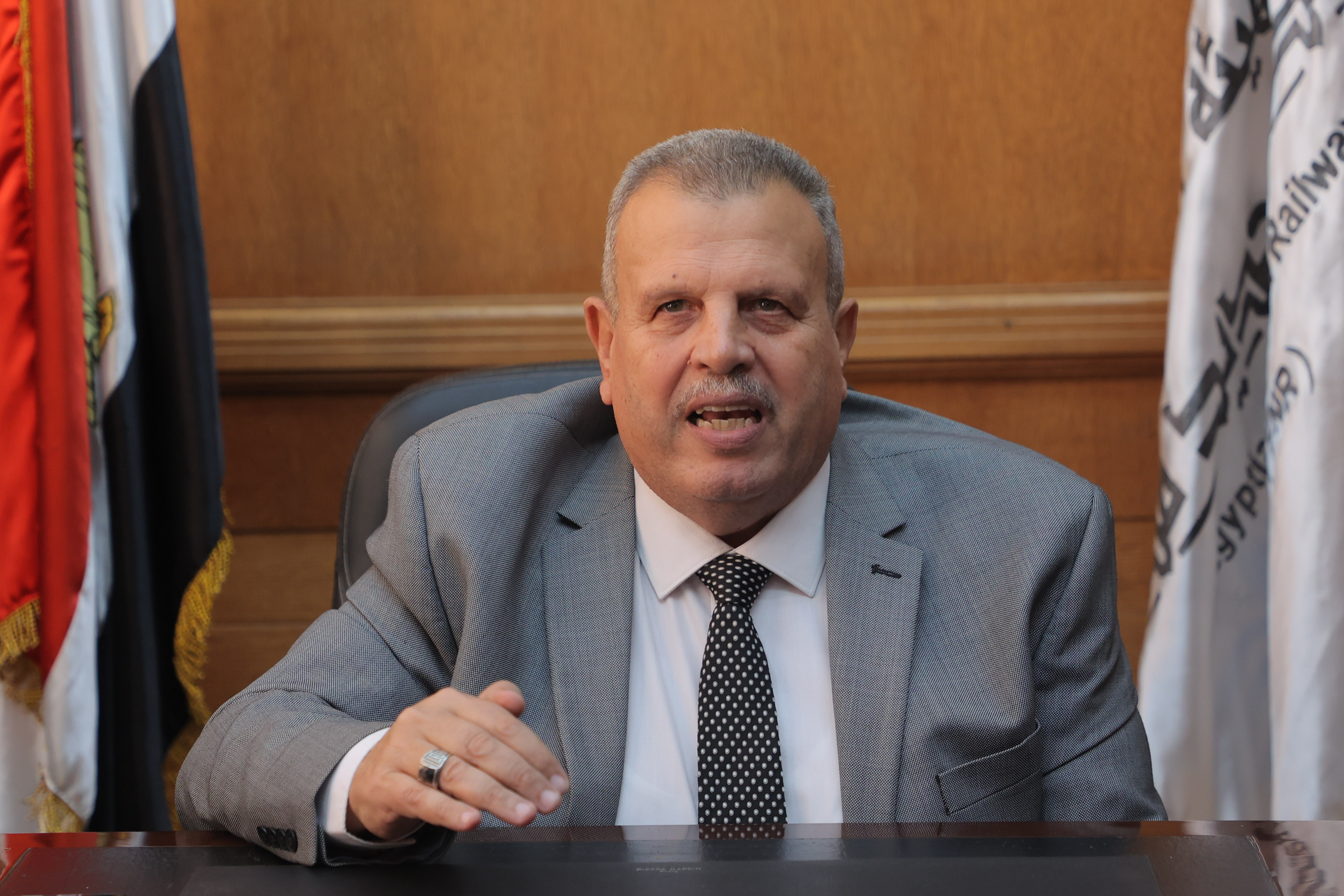 حوار رئيس هيئة السكة الحديد (5)