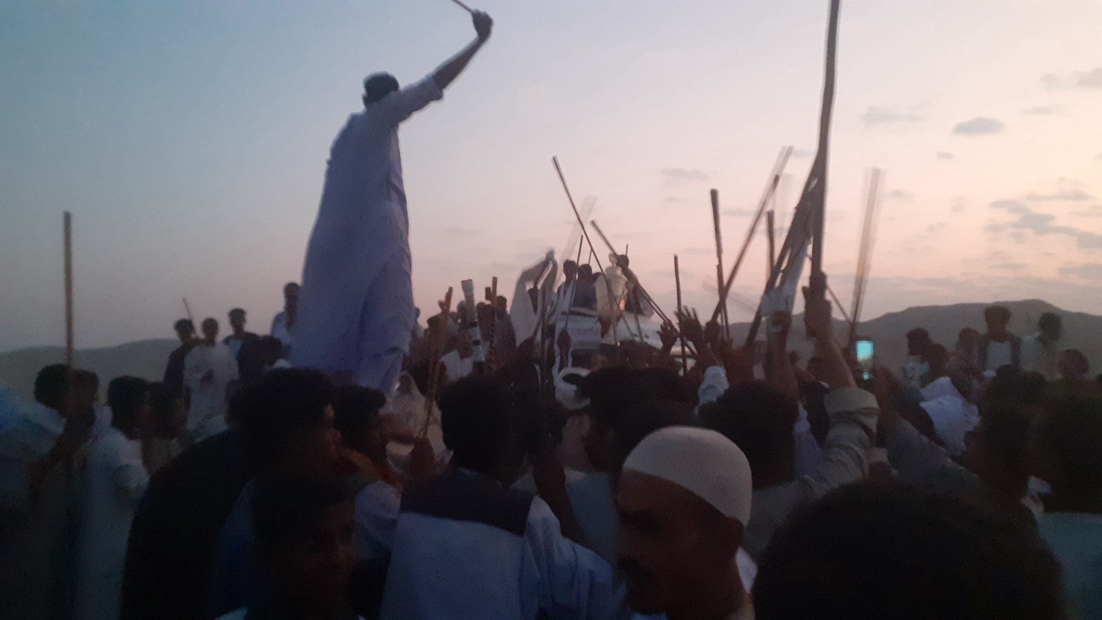 مشجعي الفروسية يحتفلون