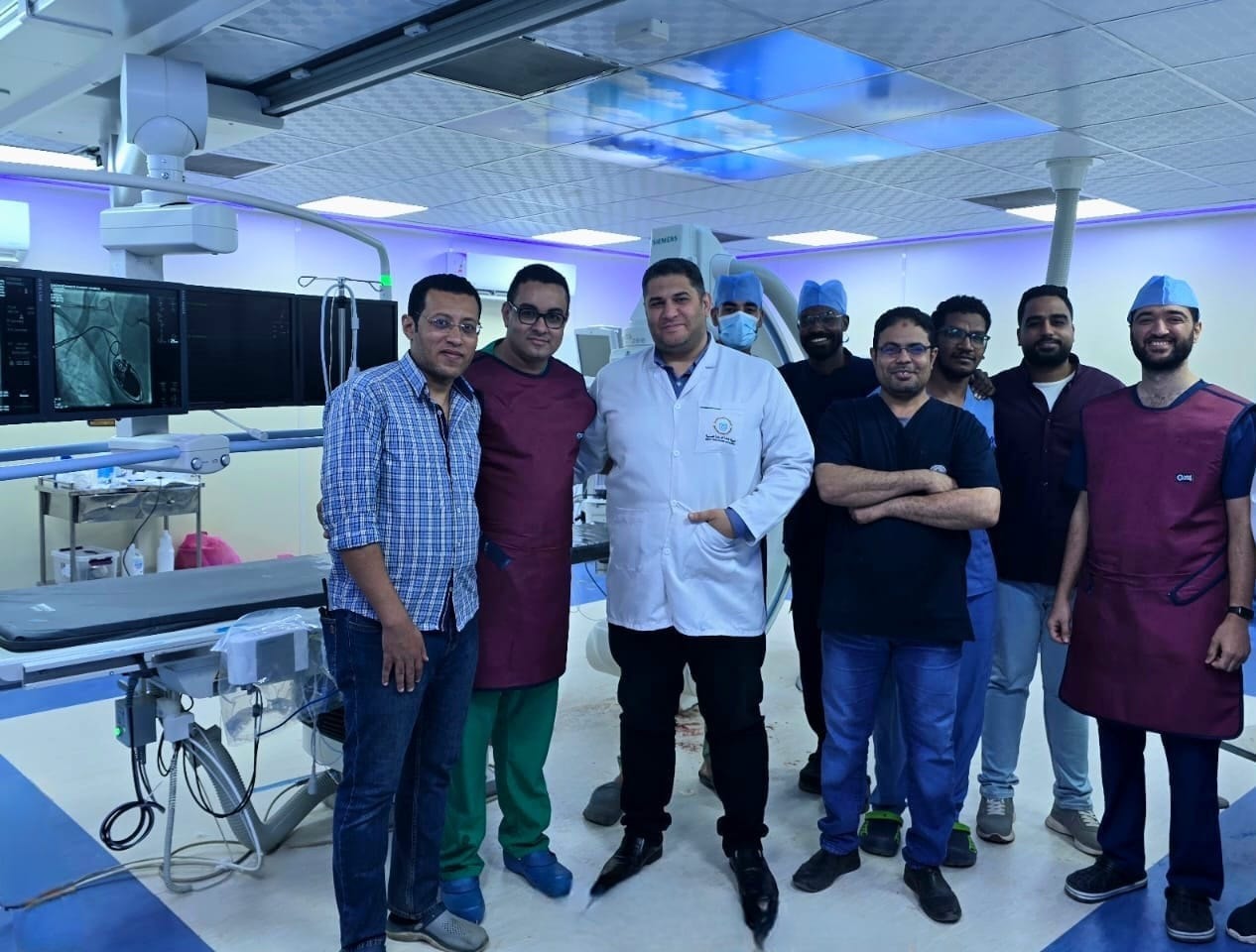 الفريق الطبى 