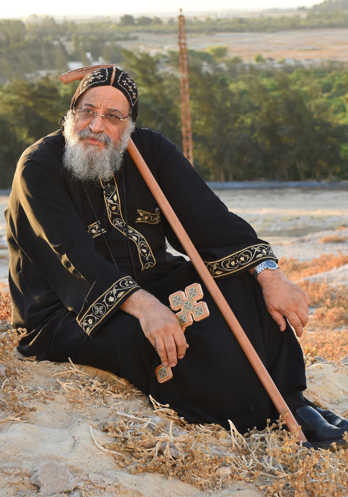 قداسة البابا تواضروس الثانى خلال فترة الرهبنة