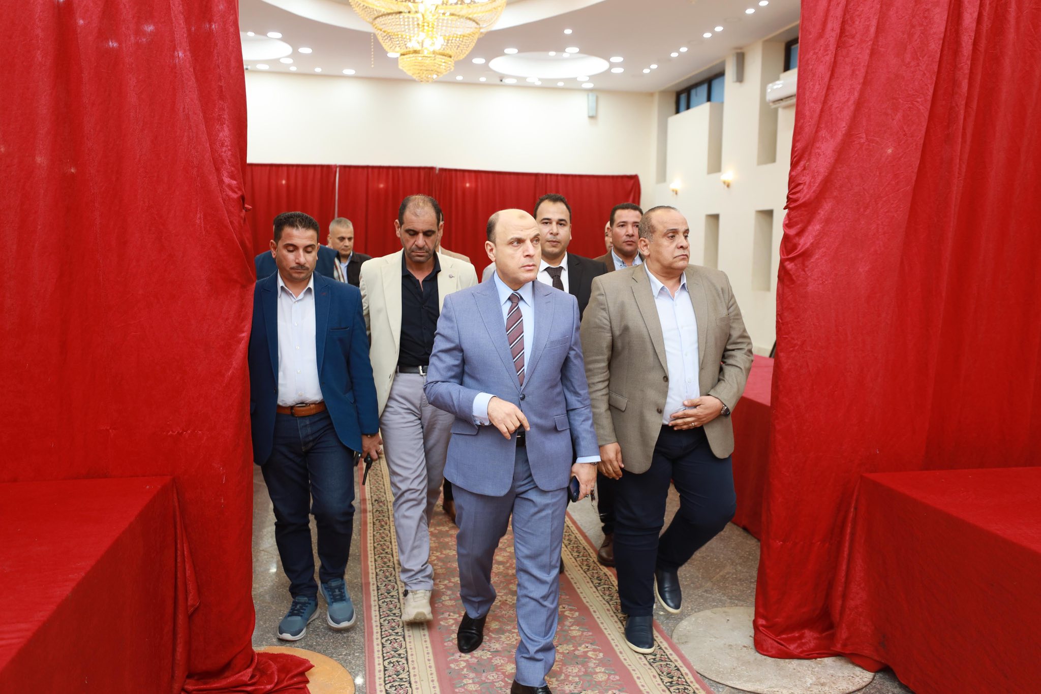 محافظ كفرالشيخ يتفقد تجهيزات المقر الرئيسي بنادي الخالدين