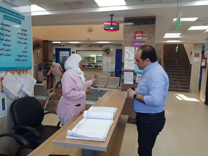 استقبال وحدة طب اسرة منشية الخزان استقبال وحدة طب اسرة منشية الخزان