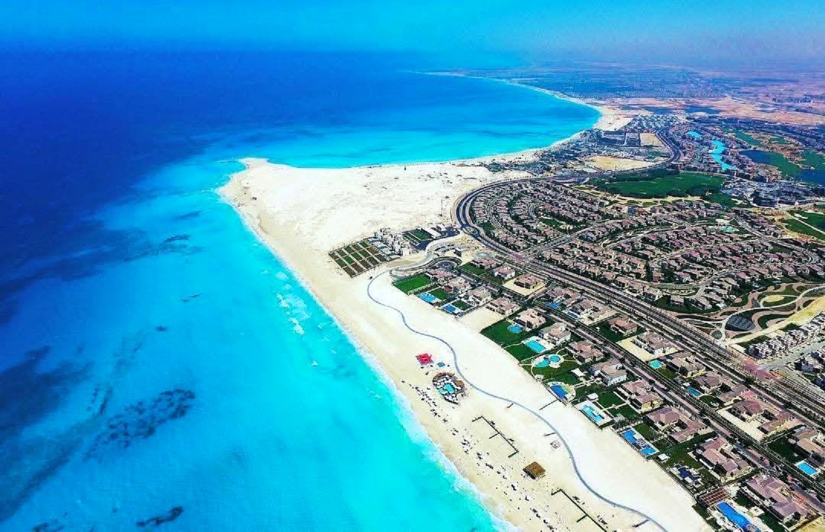 المخطط العام للمشروع القطري راس علم الروم - مطروح المخطط العام للمشروع القطري راس علم الروم - مطروح