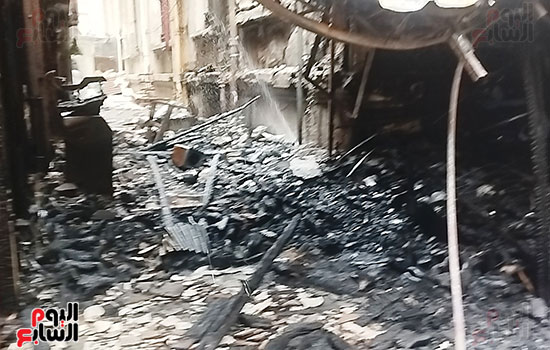 حريق-كبير-في-المنشية-بالإسكندرية