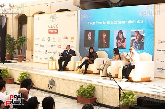 منصة ندوة فيلم وجع الفراق