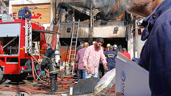 موقع-حريق-أكشاك-في-الإسكندرية