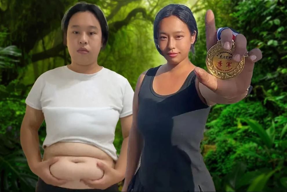 صينية تفقد 14 كيلوجراما بعد مشاركتها فى مسابقة للبقاء على قيد الحياة