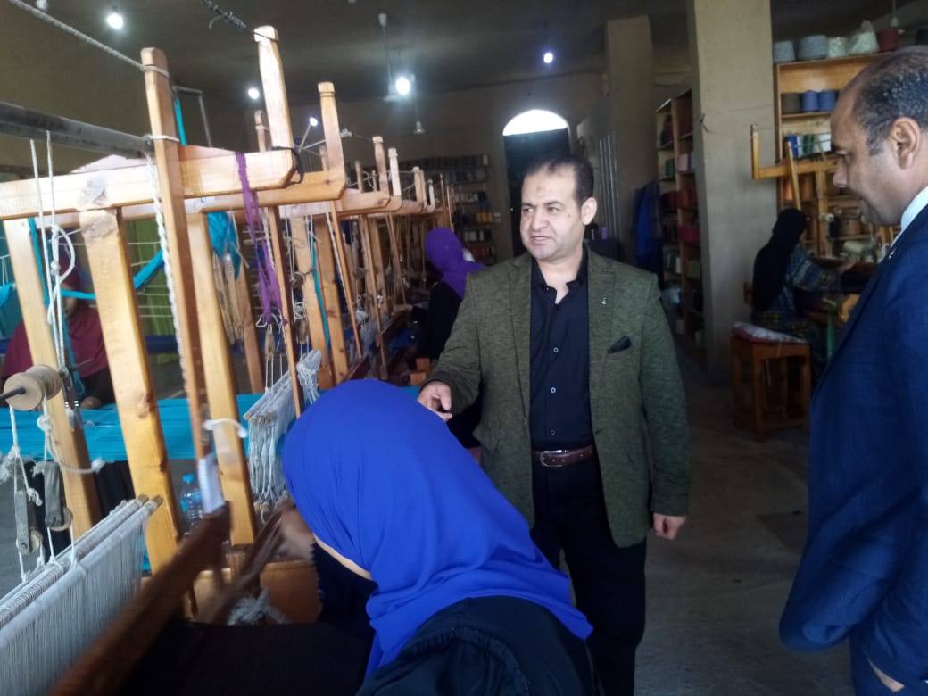 ندوة عن قانون العمل الجديد بمشغل نسيج للسيدات