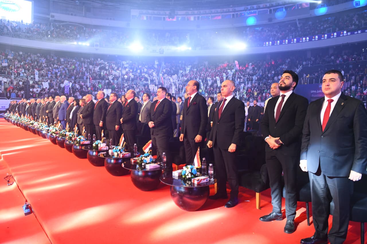 مؤتمر مستبل وطن الختامي باستاد القاهرة
