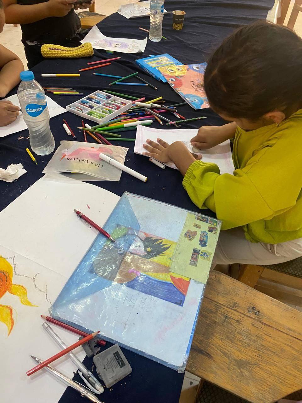 فعاليات أنشطة رسم وتلوين فى قصور ثقافة الأقصر