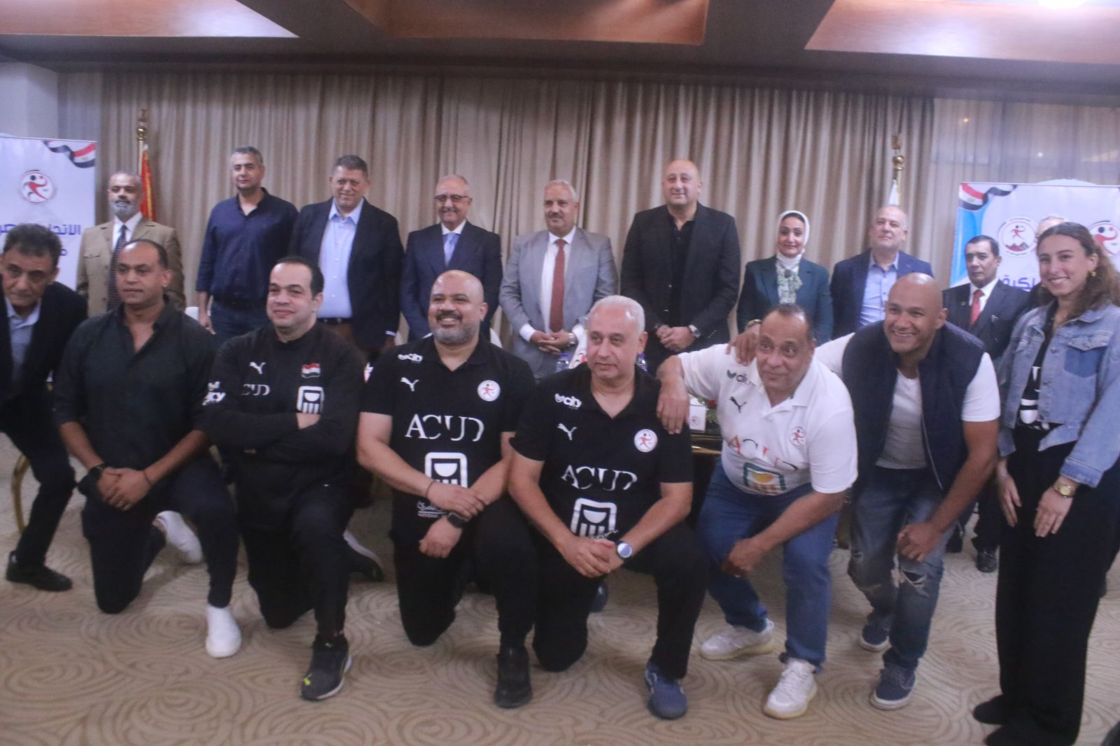 منطقة الجيزة تكرّم منتخبات مصر للناشئين والشابات  لكرة اليد (1)