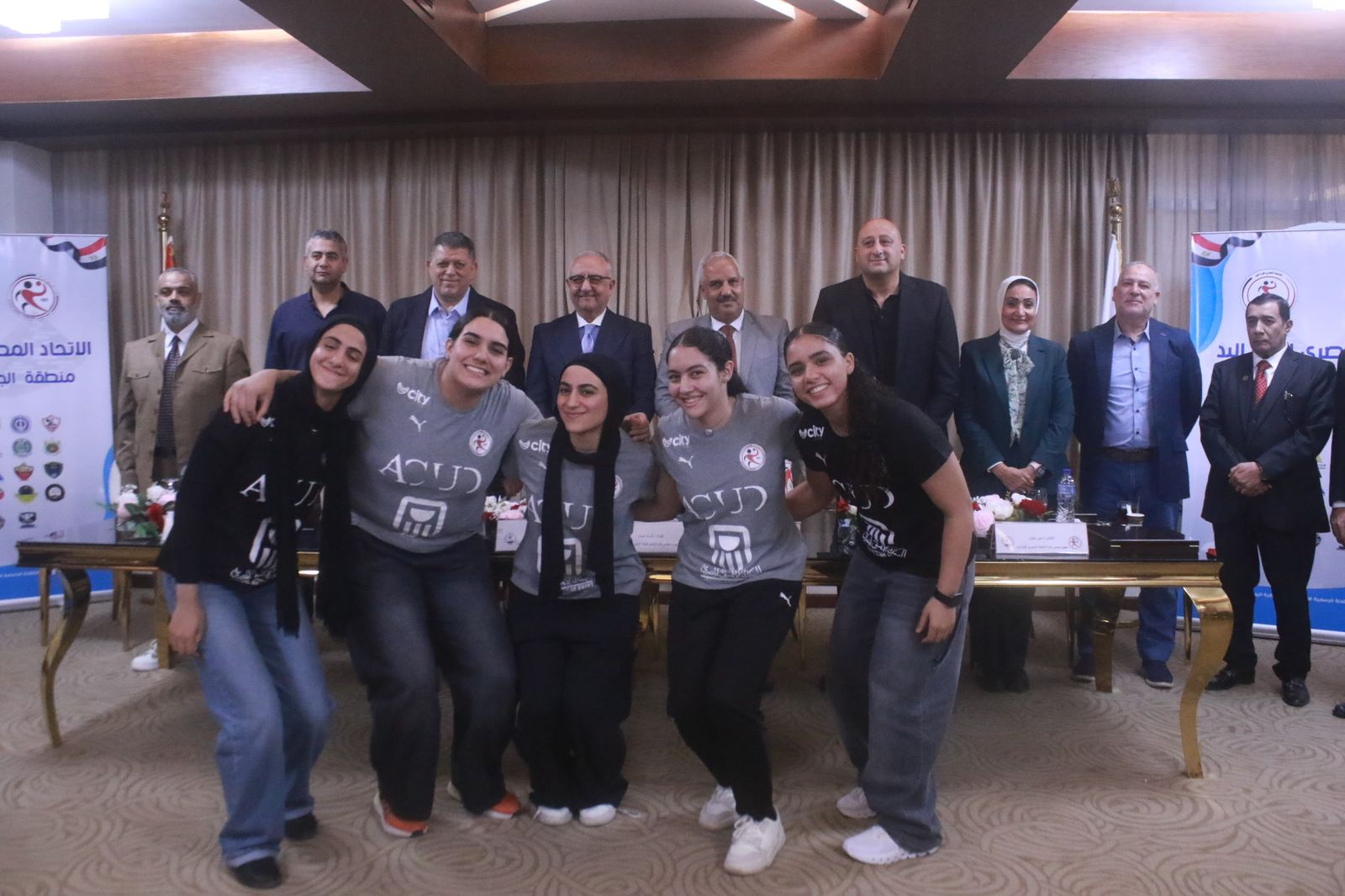 منطقة الجيزة تكرّم منتخبات مصر للناشئين والشابات  لكرة اليد (3)