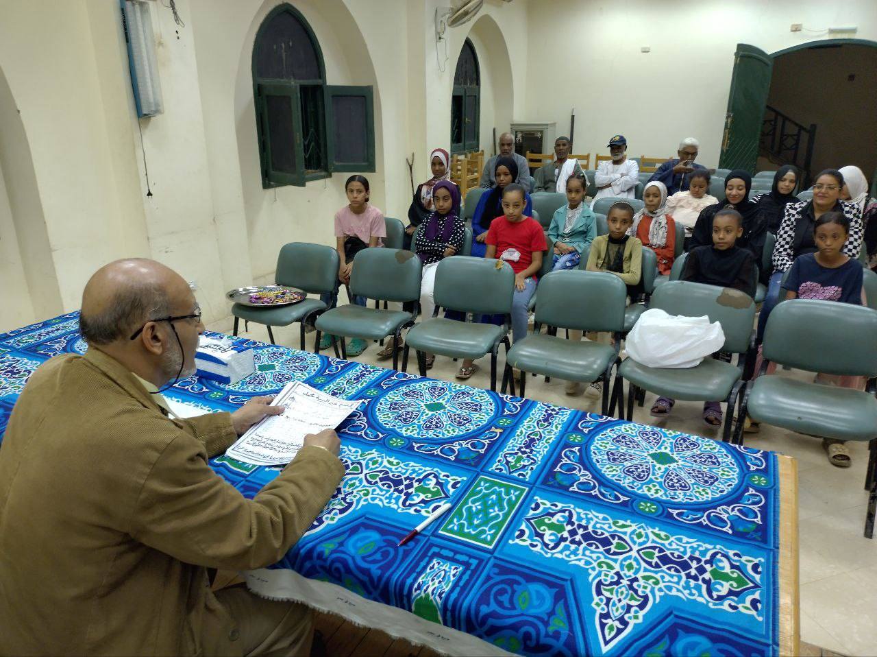 مكتبات الأقصر تحتفل افتتاح المتحف المصرى الكبير تحت مسى العمر لينا