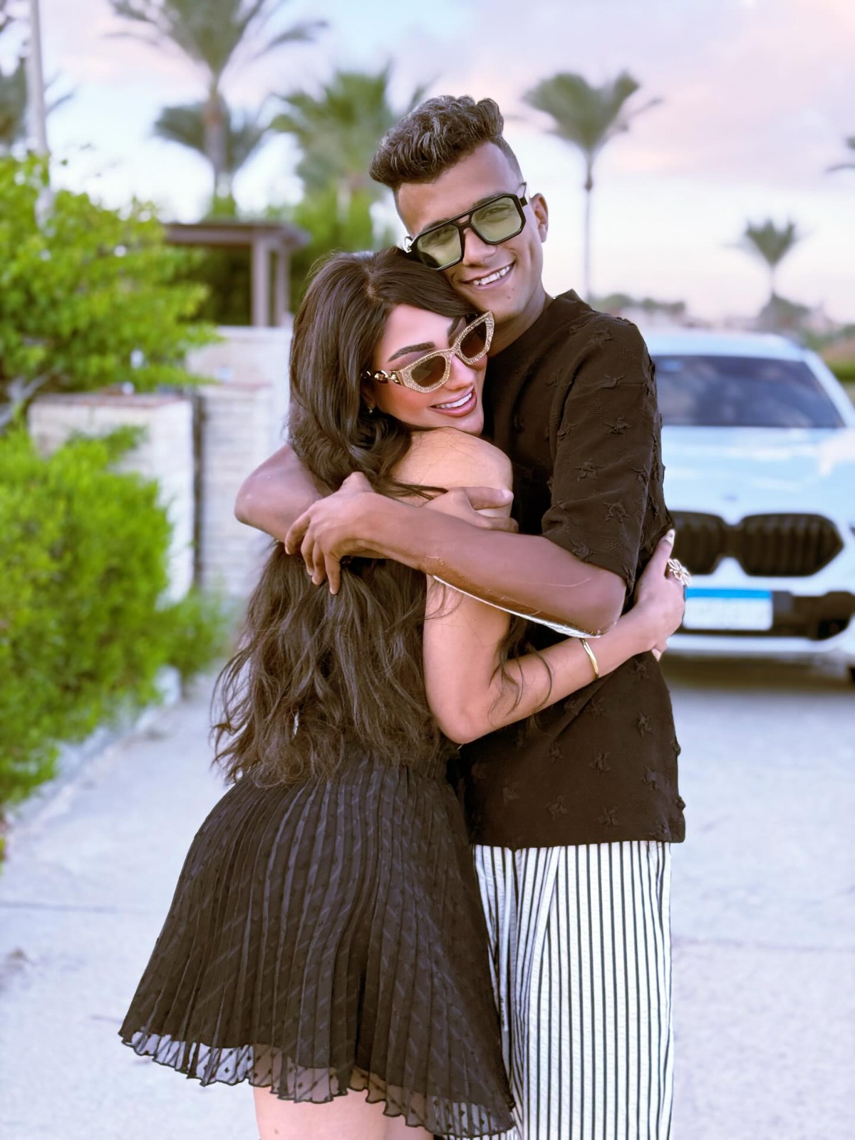 عصام صاصا وزوجته