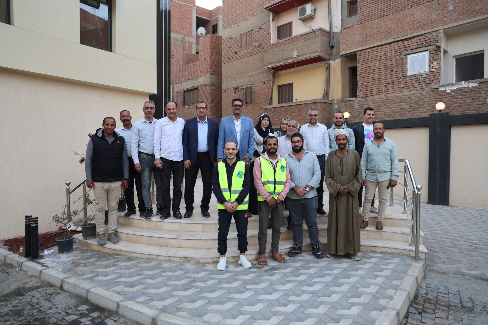 بعد تفقد المحطة