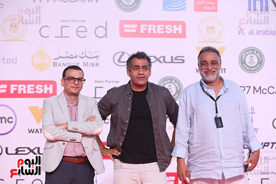 أمير رمسيس وصفي الدين محمود ونمير عبد المسيح