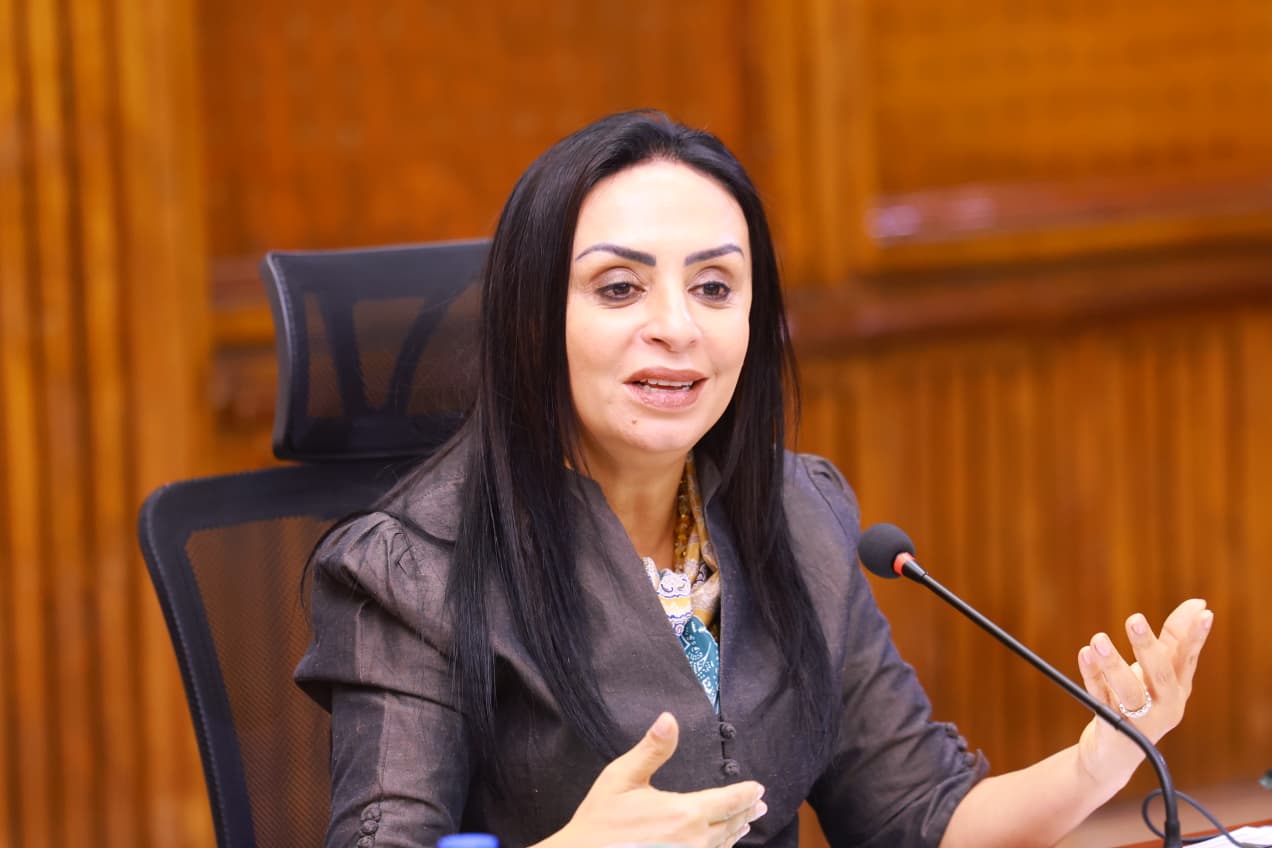 الدكتورة مايا مرسى وزيرة التضامن الاجتماعي