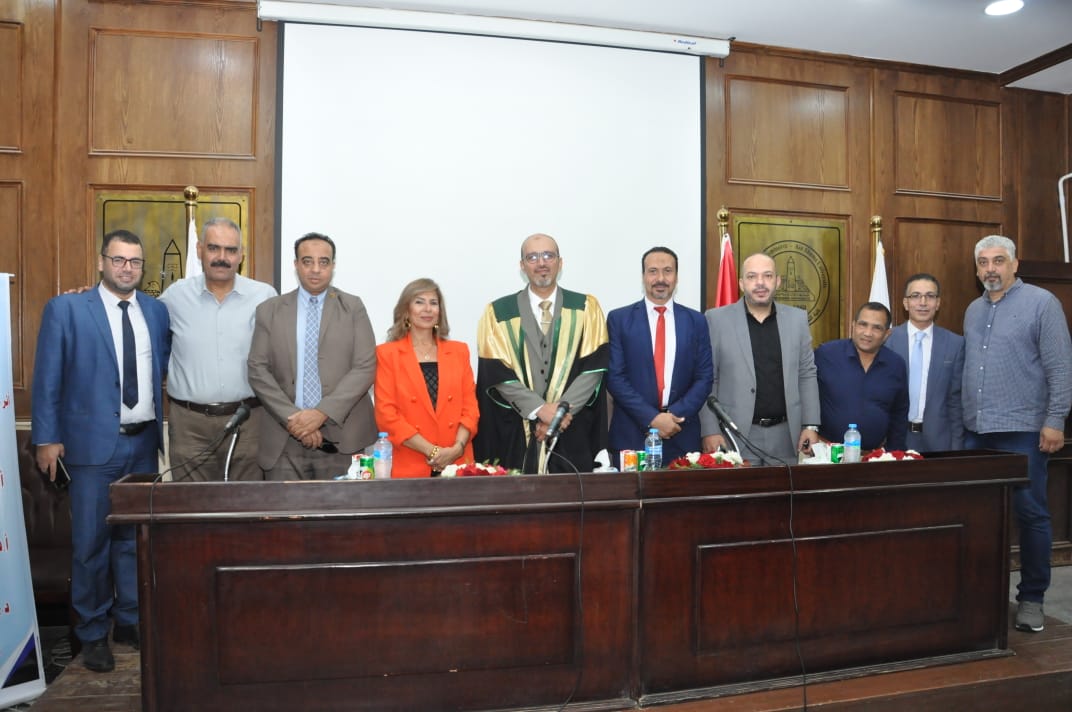 منح الدكتوراه للباحث محمد أحمد السيد الصباغ، منح الدكتوراه للباحث محمد أحمد السيد الصباغ،