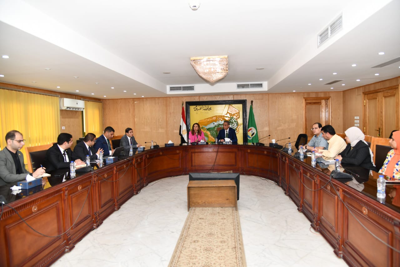 محافظة الفيوم تستقبل نائب وزير الاتصالات  محافظة الفيوم تستقبل نائب وزير الاتصالات