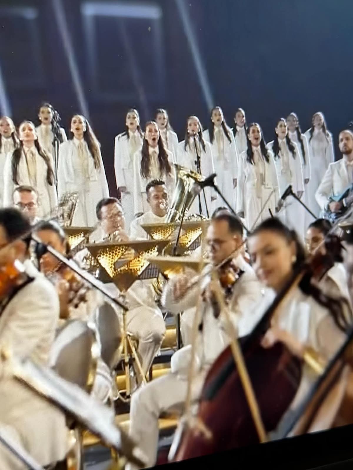 شباب الكنيسة الكاثوليكية بمصر يضيئون افتتاح المتحف المصري الكبير (2)