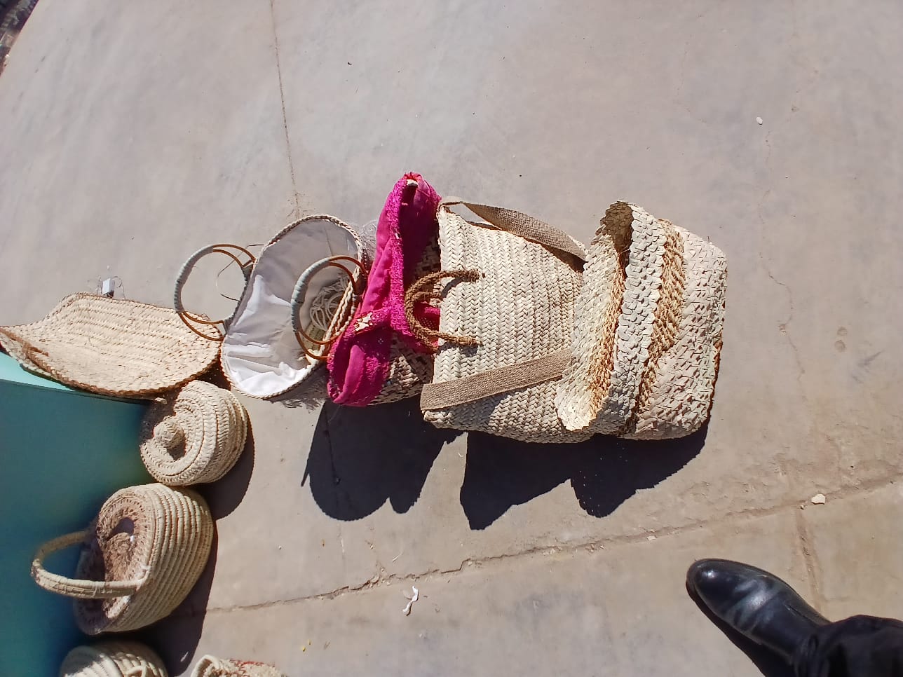 مستلزمات البيت الواحاتى من خوص النخيل