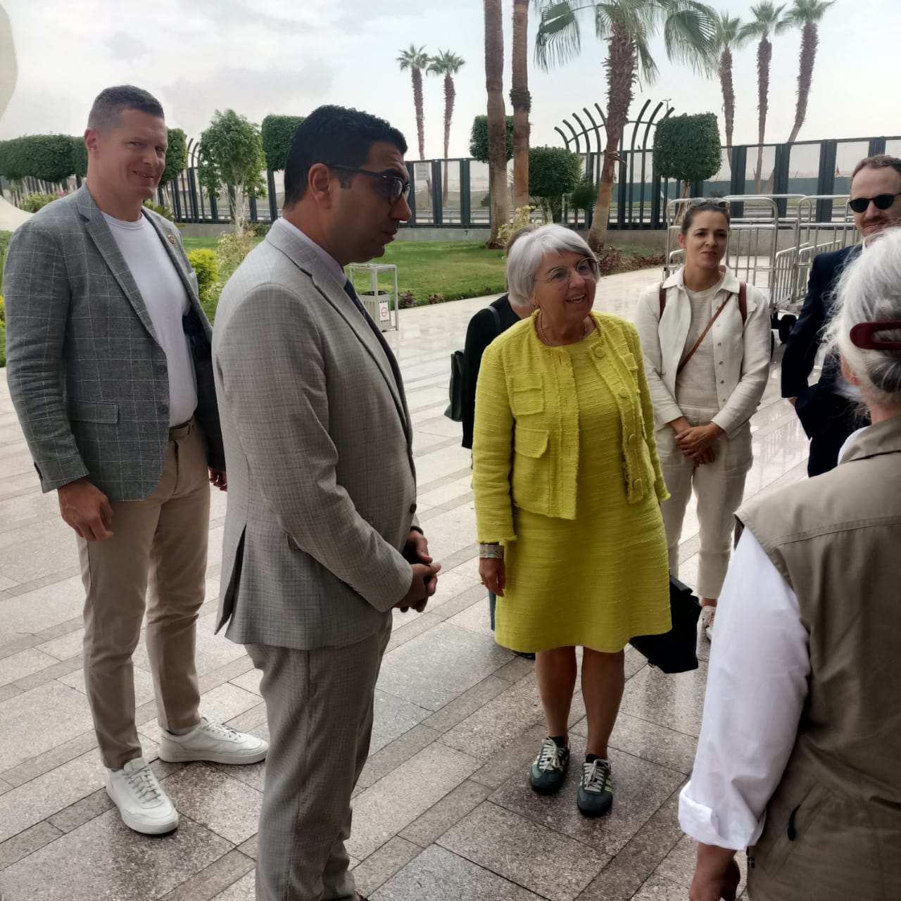 استقبال المستشارة الفيدرالية السويسرية خلال زيارتها للمحافظة استقبال المستشارة الفيدرالية السويسرية خلال زيارتها للمحافظة