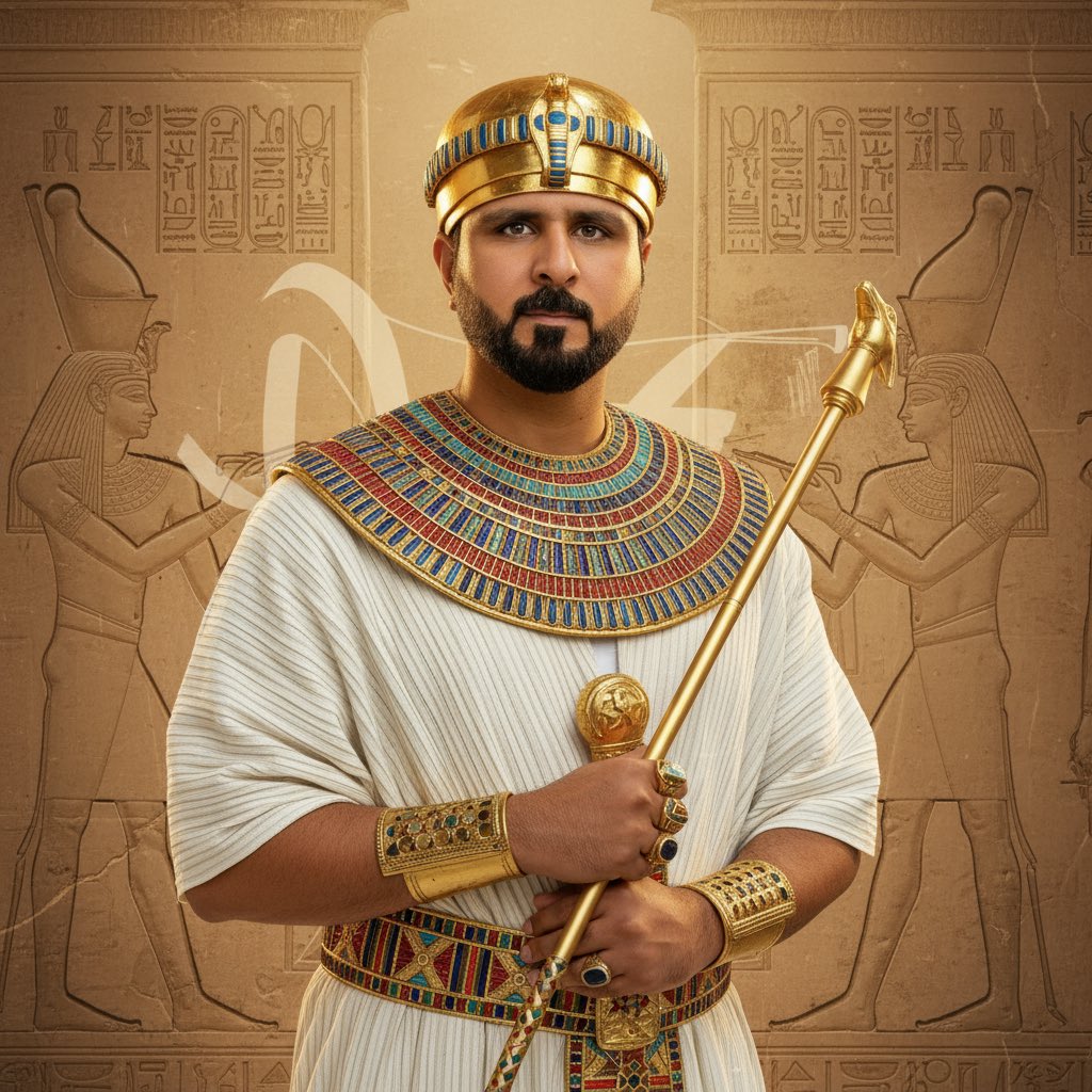 خليل البلوشي في صورة بالذكاء الاصطناعي