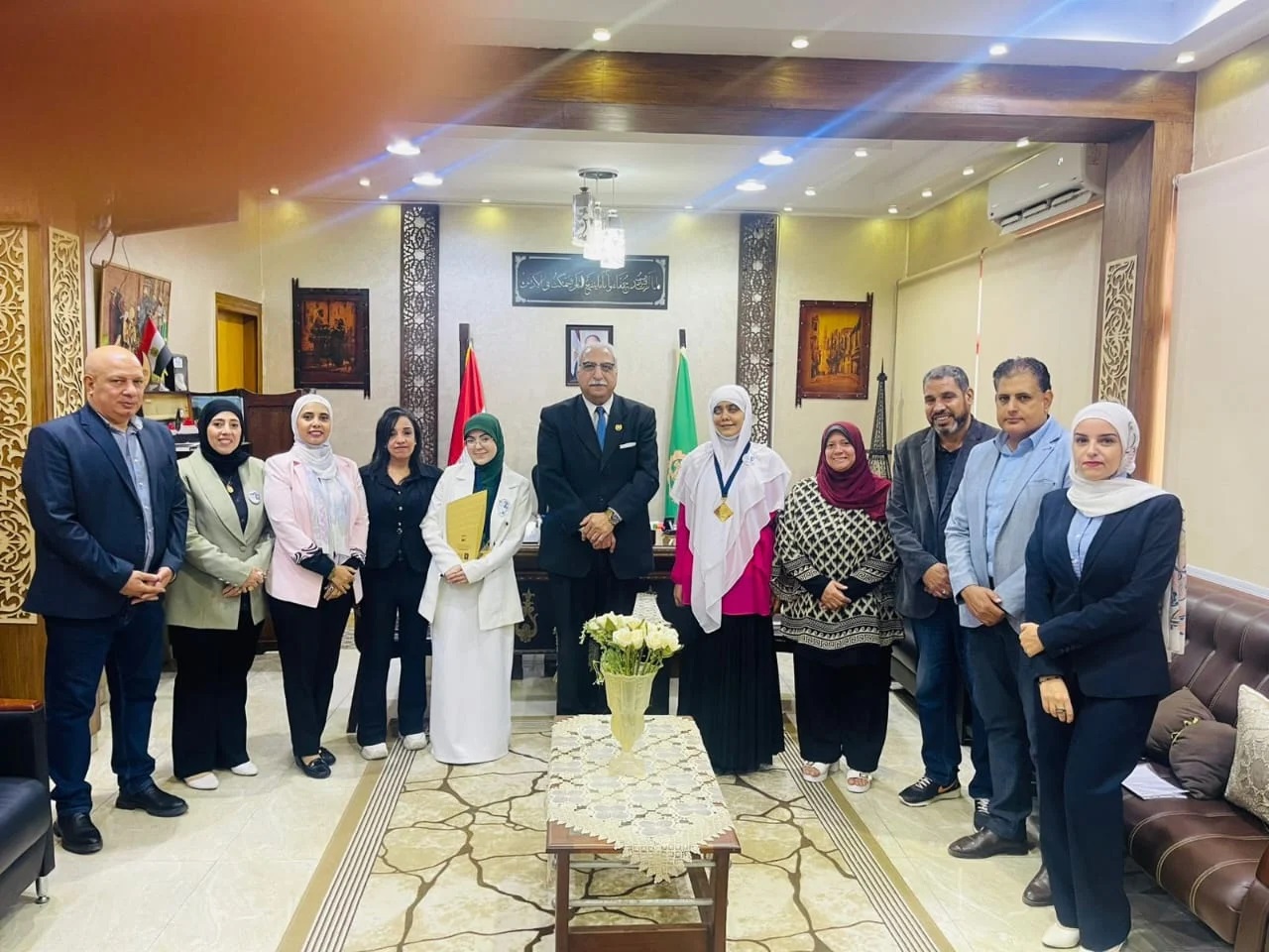 جانب من التكريم