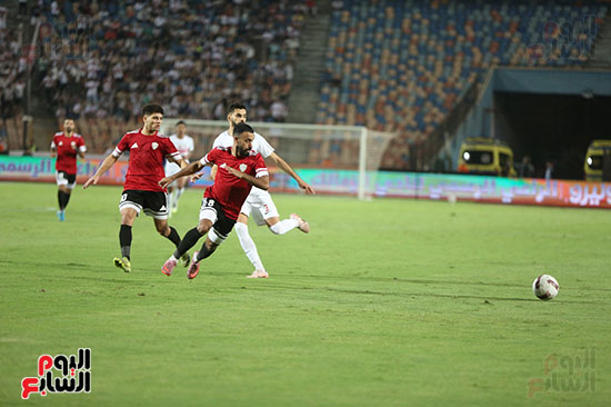 جانب من المباراة جانب من المباراة