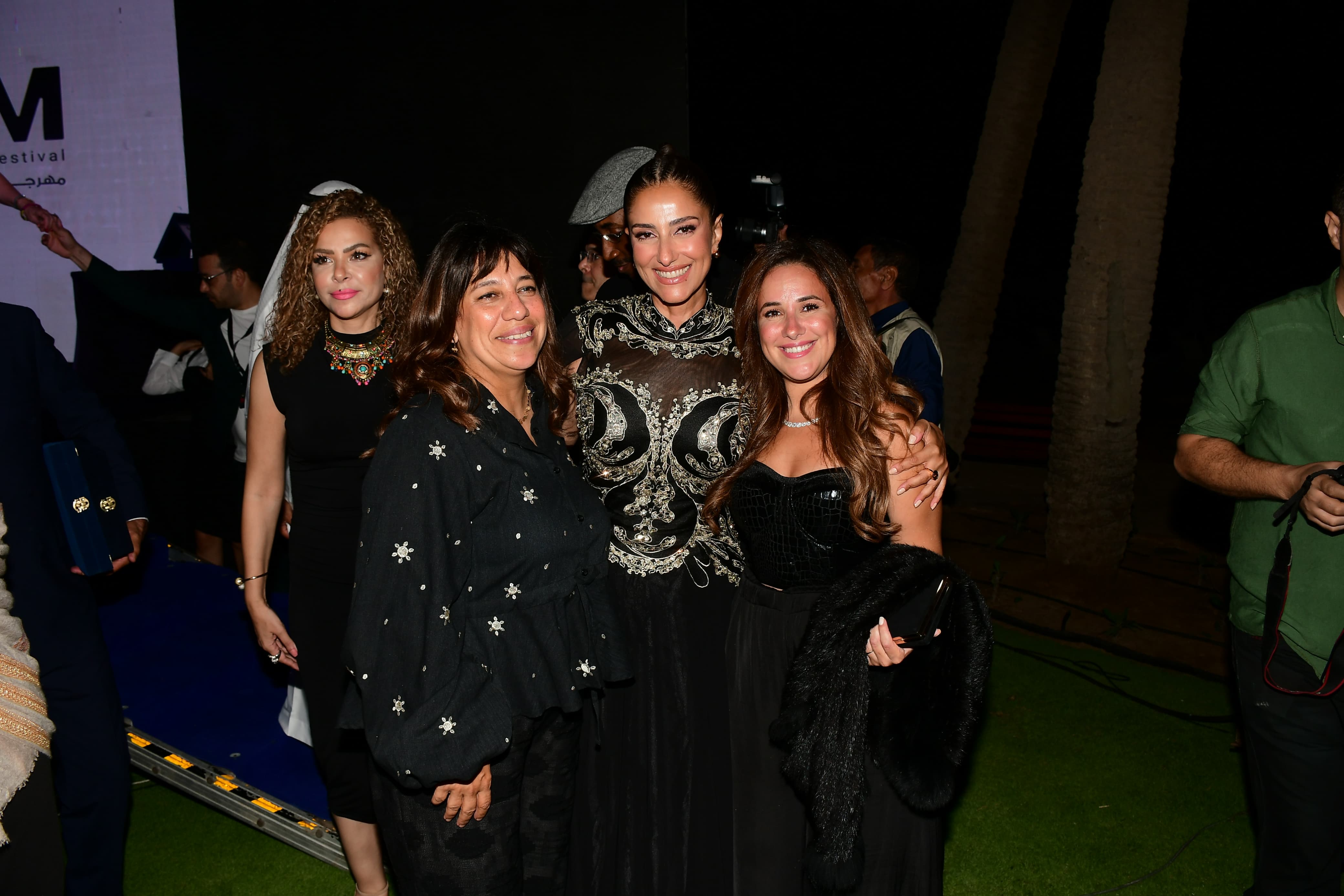 حنان مطاوع وشيري عادل في افتتاح مهرجان VS-FILM للأفلام القصيرة جدا