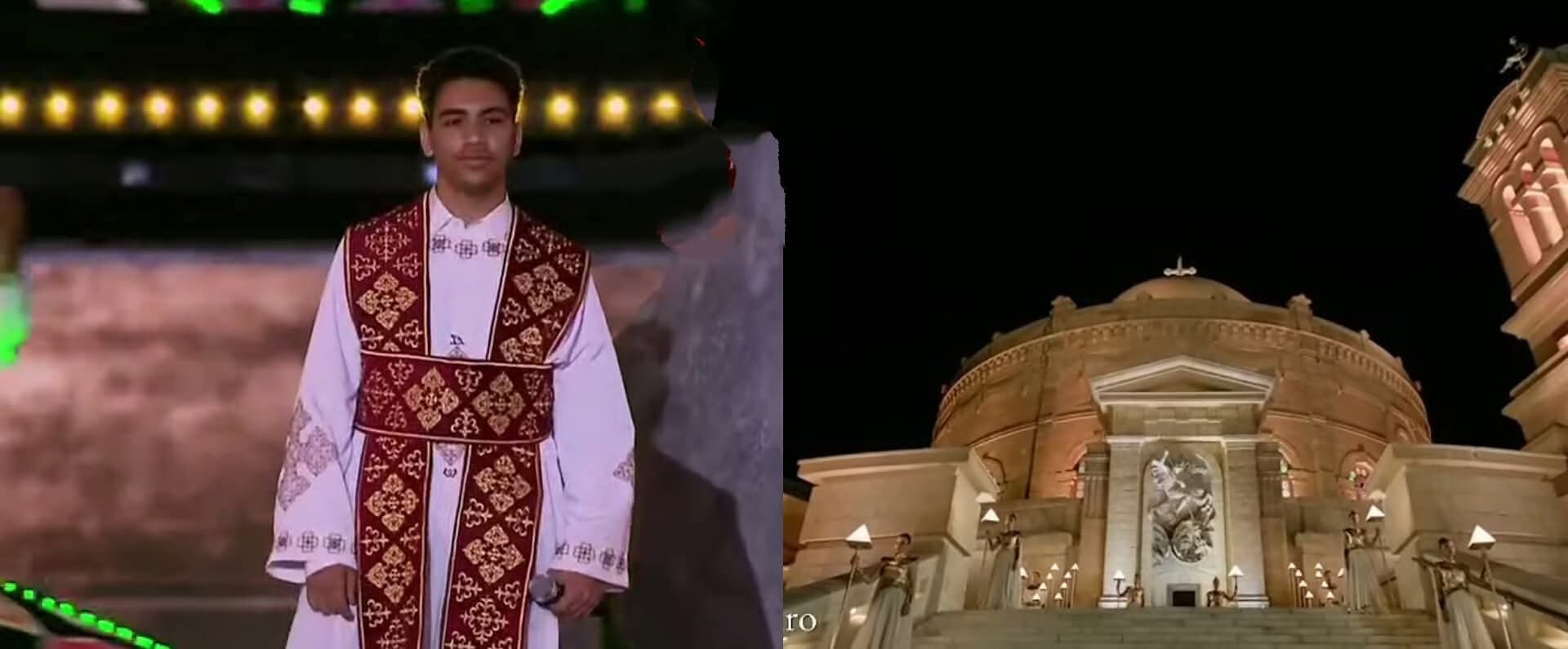 شباب الكنيسة الكاثوليكية بمصر يضيئون افتتاح المتحف المصري الكبير (3)