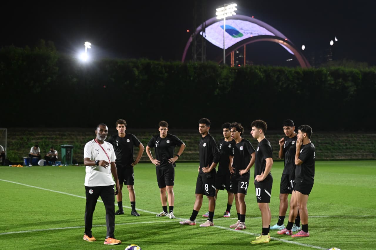 منتخب الناشئين يواصل استعداداته لمواجهة هايتي (3)