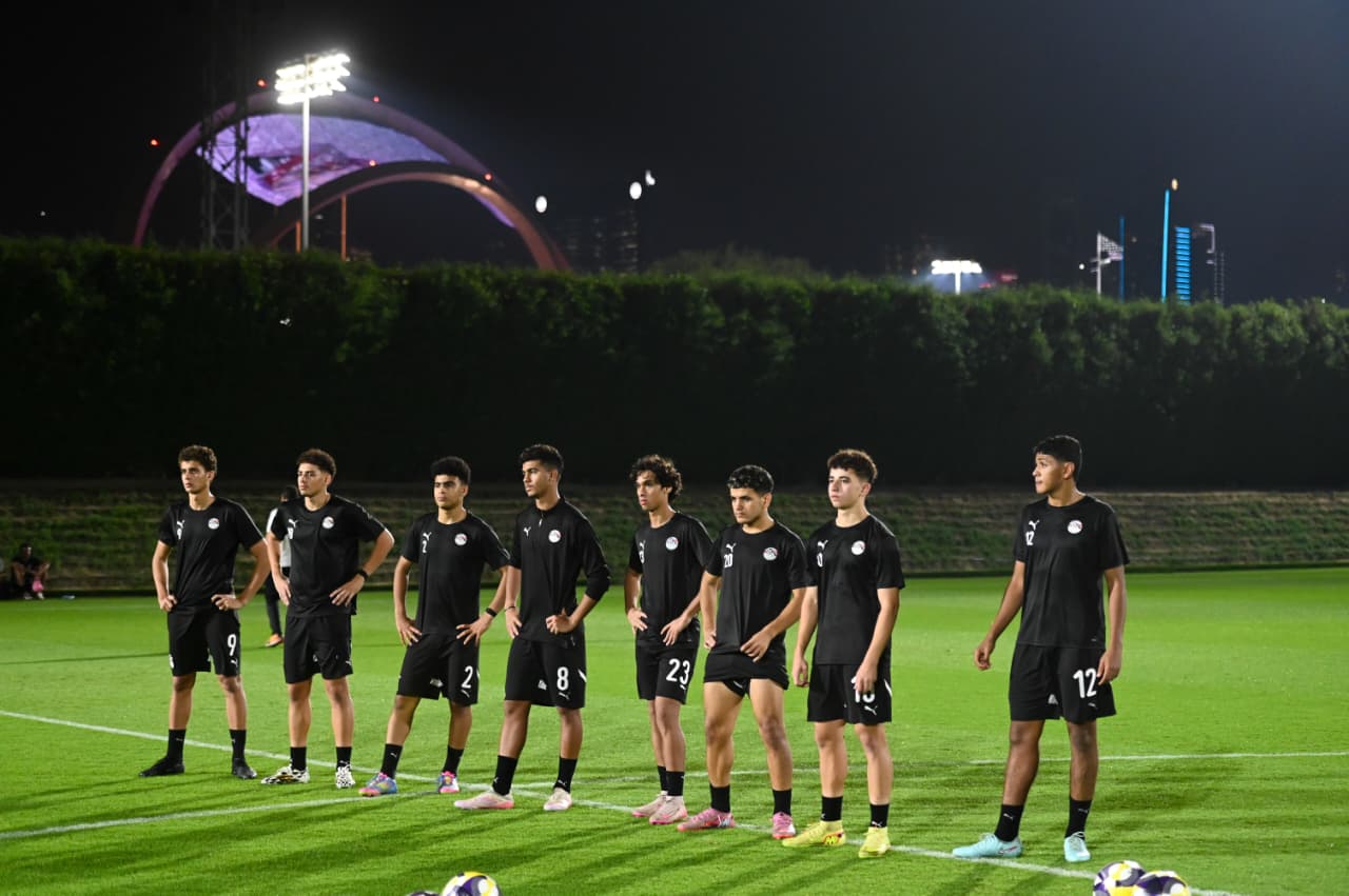 منتخب الناشئين يواصل استعداداته لمواجهة هايتي (4)