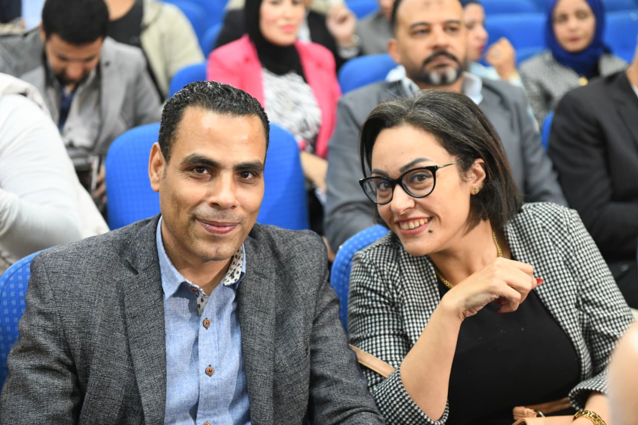 صحفيين اليوم السابع خلال تغطية المؤتمر