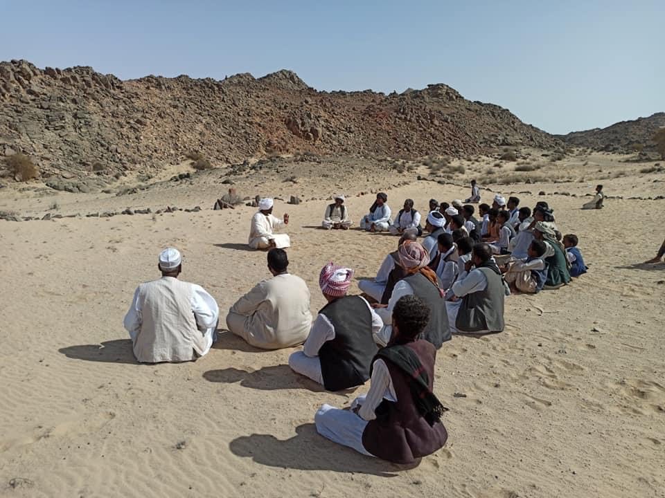 احد الخطب فى مساجد الصحراء