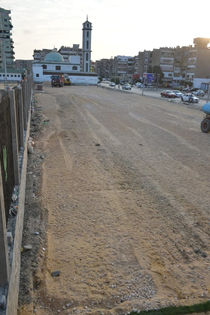 تجهيز ملعب السيد متولي