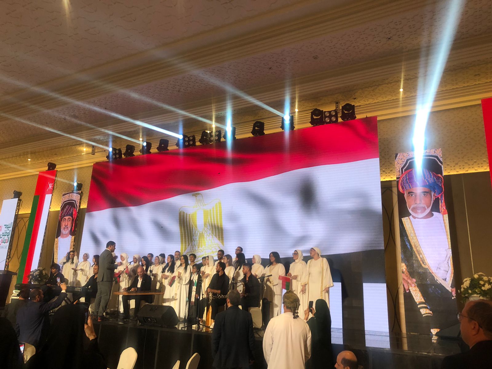 جانب من الاحتفال جانب من الاحتفال