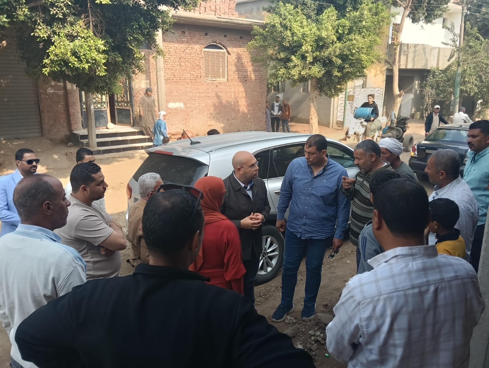 معدلات تنفيذ مبنى مجلس مدينة العياط الجديد