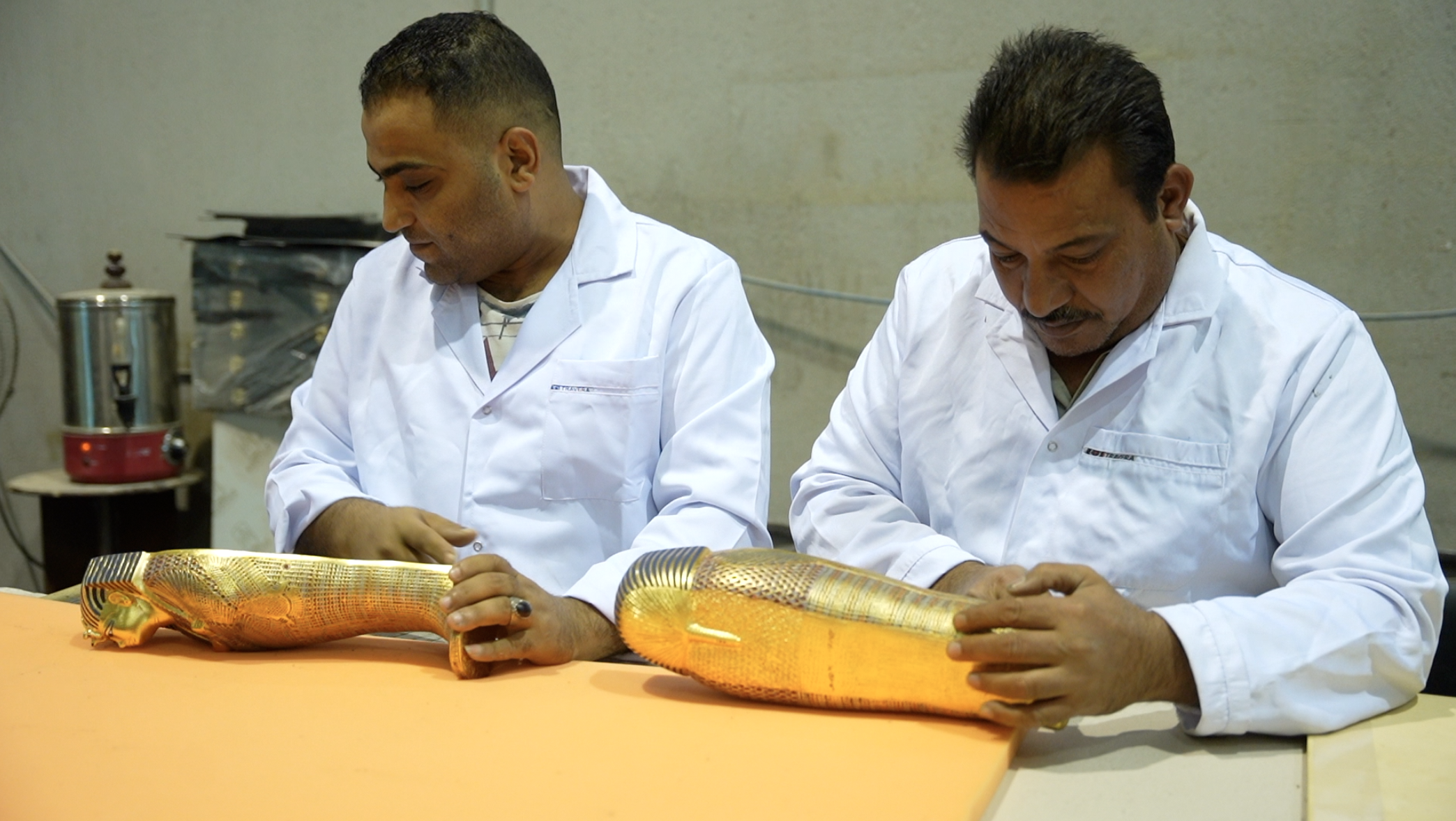 رئيس مجلس إدارة كنوز مصر والزميل محمد أسعد خلال اللقاء  (14)