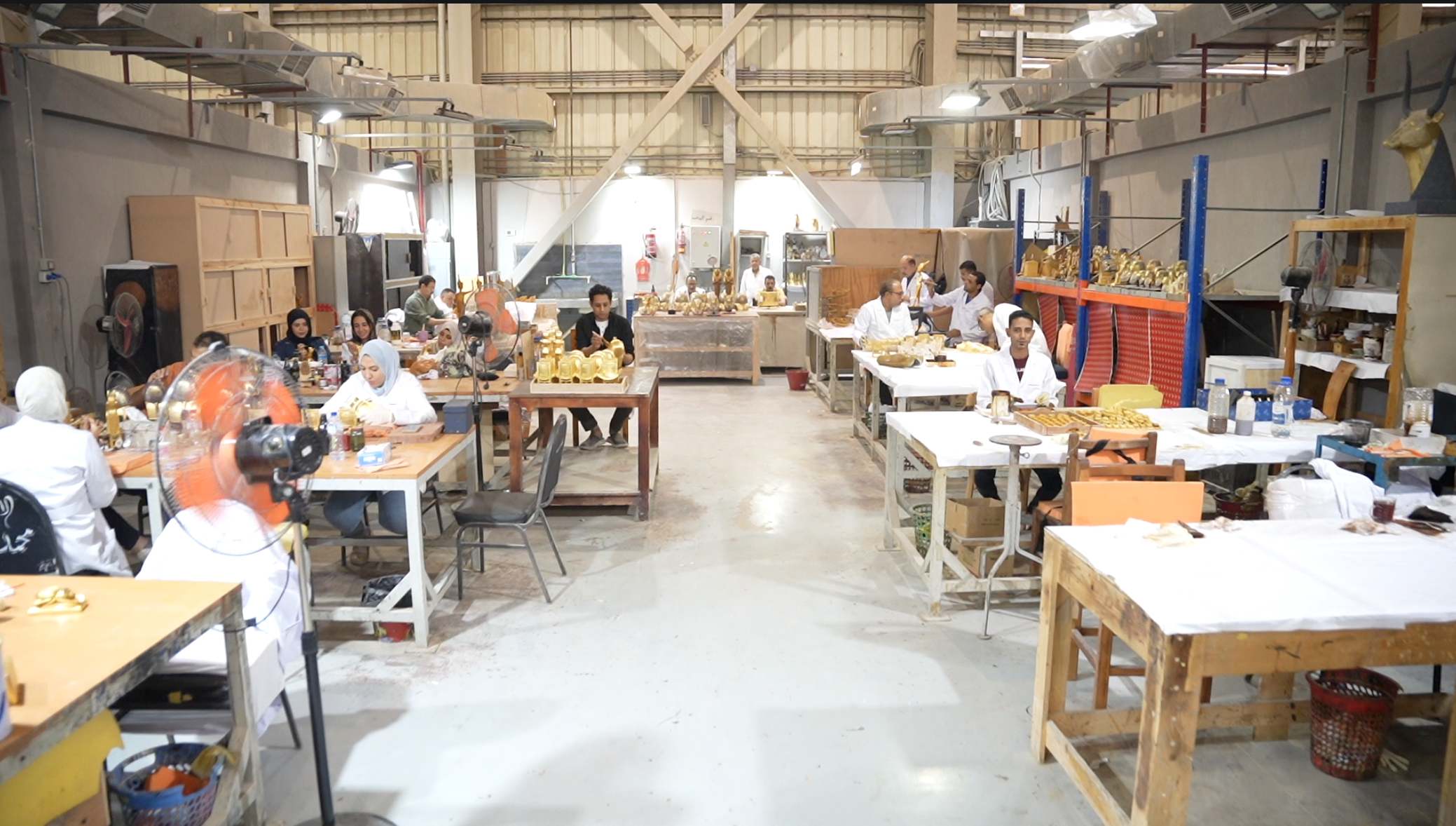 رئيس مجلس إدارة كنوز مصر والزميل محمد أسعد خلال اللقاء  (10)