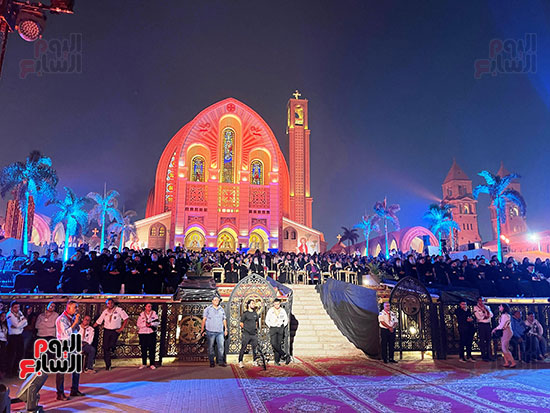 فرق الكشافة تزين احتفال الكنيسة